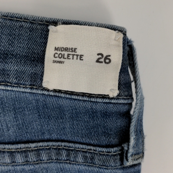 *Sold*HUDSON Mid-Rise Colette Skinny Jeans - Picture 7 of 9